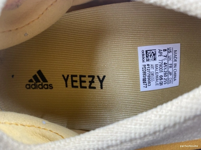GW5353 Adidas Yeezy Sulfur Knit RNR 0811